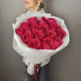 15 малиновых роз фото 2